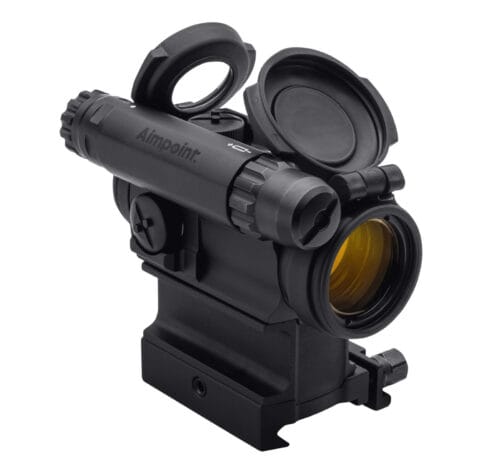 Comp® M5 2 MOA – rödpunktsikte med 39 mm spacer och LRP fäste. Foto: Aimpoint AB
