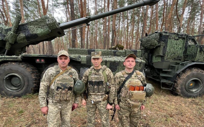 Archer på plats i Ukraina. Foto: 100 territoriella försvarsbrigaden, 100 OBrTrO