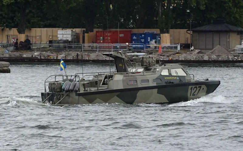 STRB 90E 90-127 Veteranflottiljen Foto: ©2017 Henrik Svensk