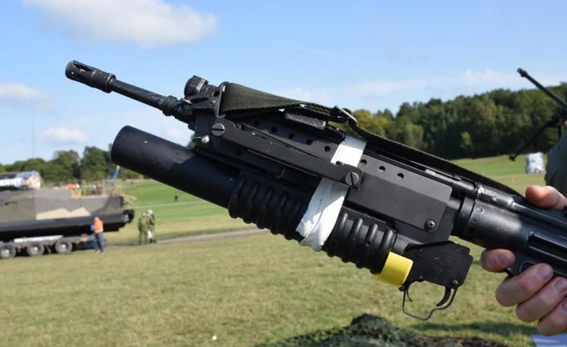 Granattillsats 40 mm AK 4 Foto: ©2017 Henrik Svensk