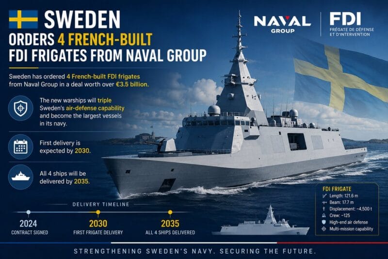 Sweden Orders 4 FDI, Naval Group