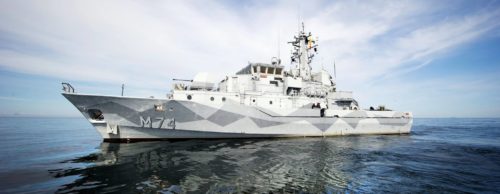 HMS Kullen M 74 Foto: Kullens Fyr