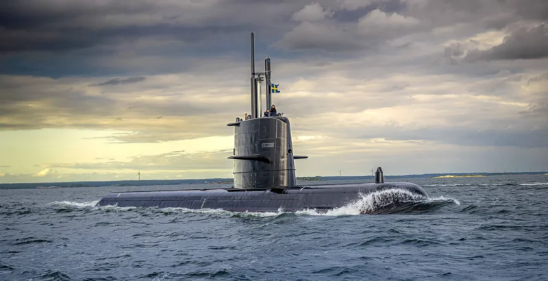 HMS Halland 2026-03-13 Foto: Saab Kockums
