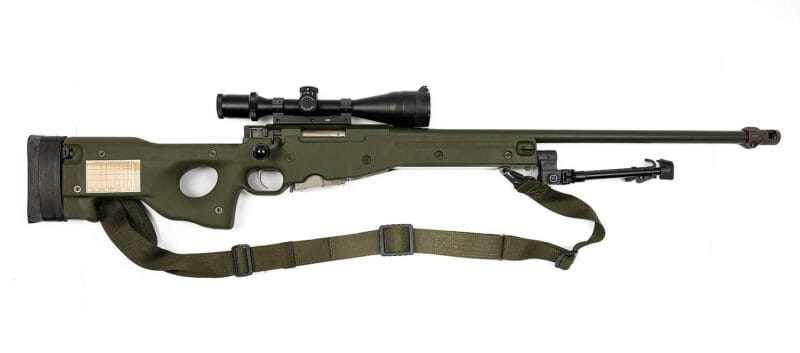 Prickskyttegevär 90 (PSG 90) CC BY Foto: Armémuseum