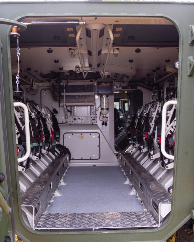 PATGB 300 Stridsutrymmet - Bollhavet Foto: 2025 Försvarsmakten