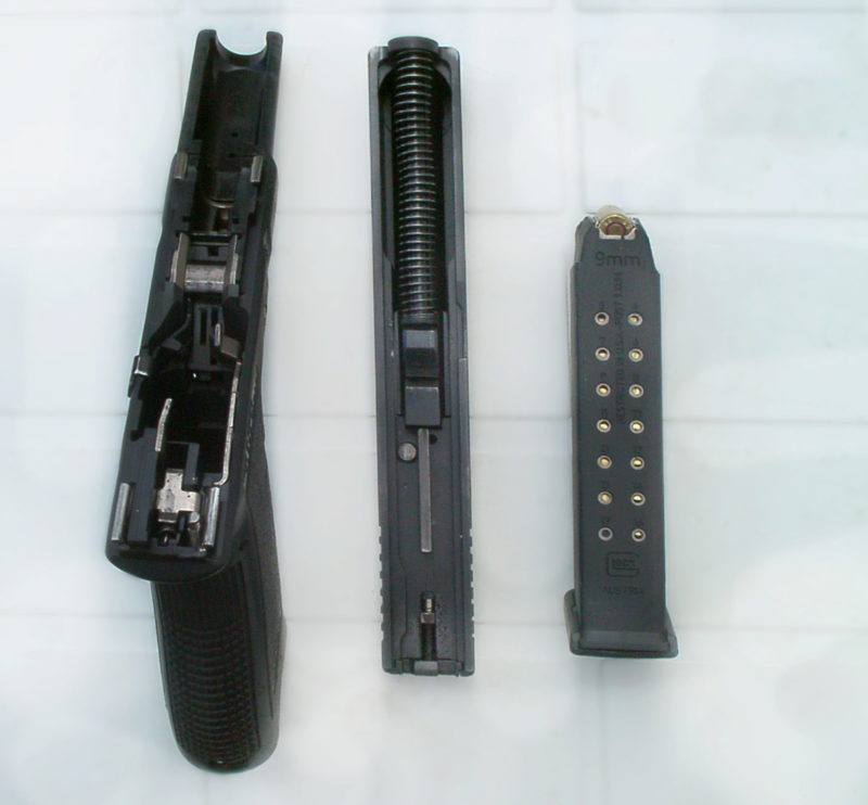 Pistol 88C - Glock 17 Gen. 2 isärtagen