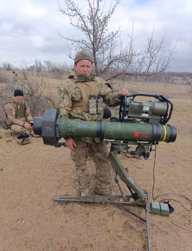 Robot 56 i Ukraina Foto: Telegram