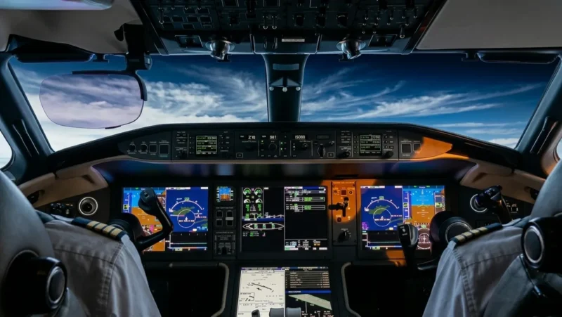 Cockpit Bombardier Global 6000
