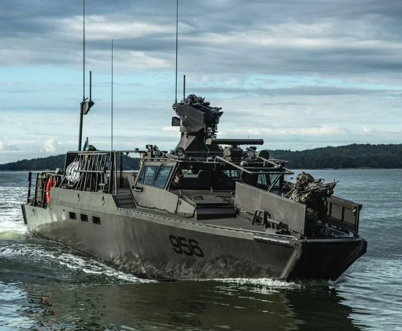 Stridsbåt 90 HSM Foto: 2021 Ditte Boysen Ruge/Försvarsmakten