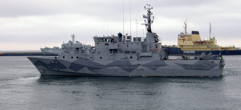 HMS Ven M76 före modifiering Foto: ©2005 Fredrik Runander