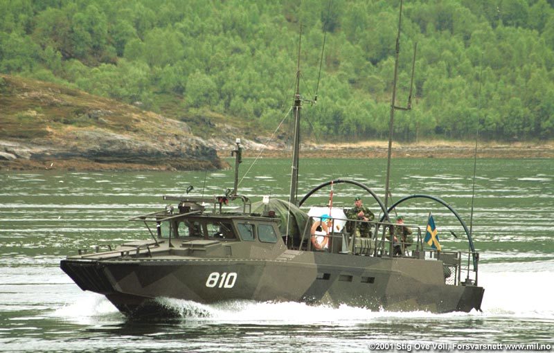 Stridsbåt 90L på övning i Norge Foto: ©2001 Stig Ove Voll, Forsvarsnett